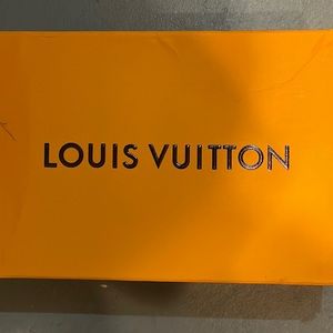 LV black men’s athletic shoes size 45 or 11